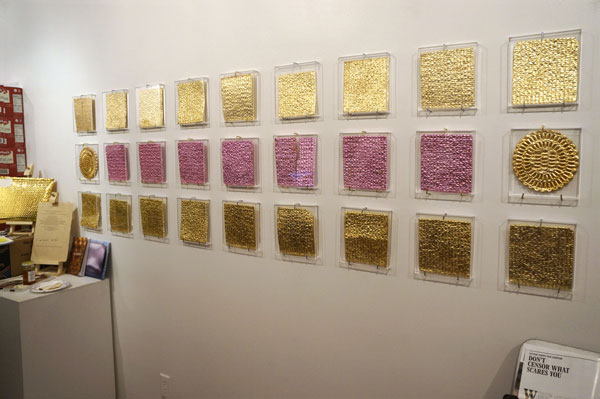 Edible Icons - golf leafed matzos