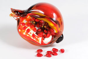 Melograno glass sculpture
