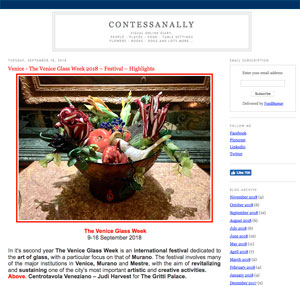 contessanally: Venice - The Venice Glass Week 2018 – Festival – Highlights