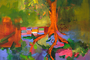 Honey Garden and Pomegranate Tree, 2023