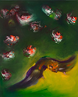 Bat and Fireflies, 2024