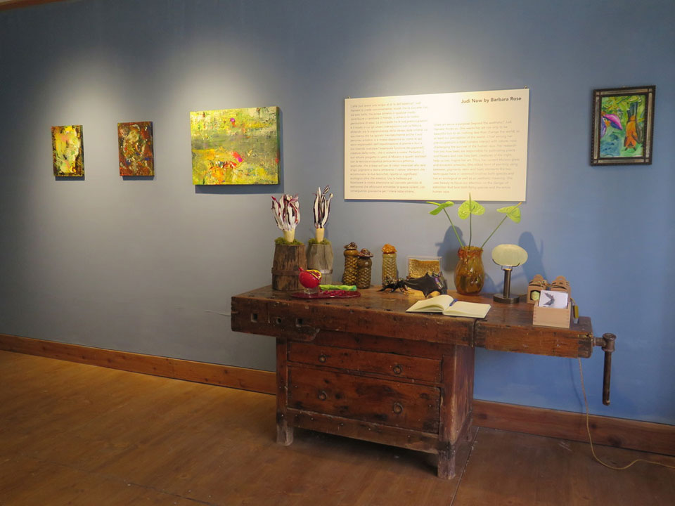 Installation view of HARVEST2021