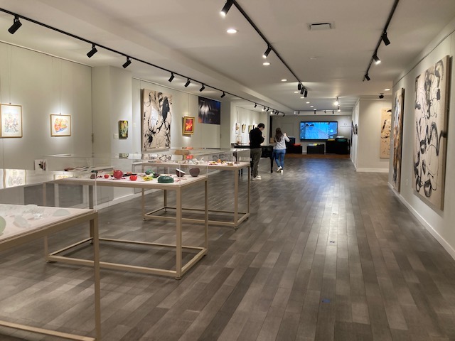 Installation view of Judi Harvest: Nature