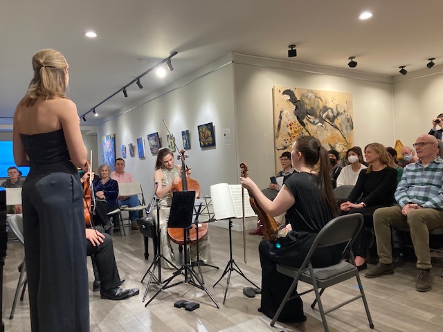 Installation view of of Judi Harvest: Nature