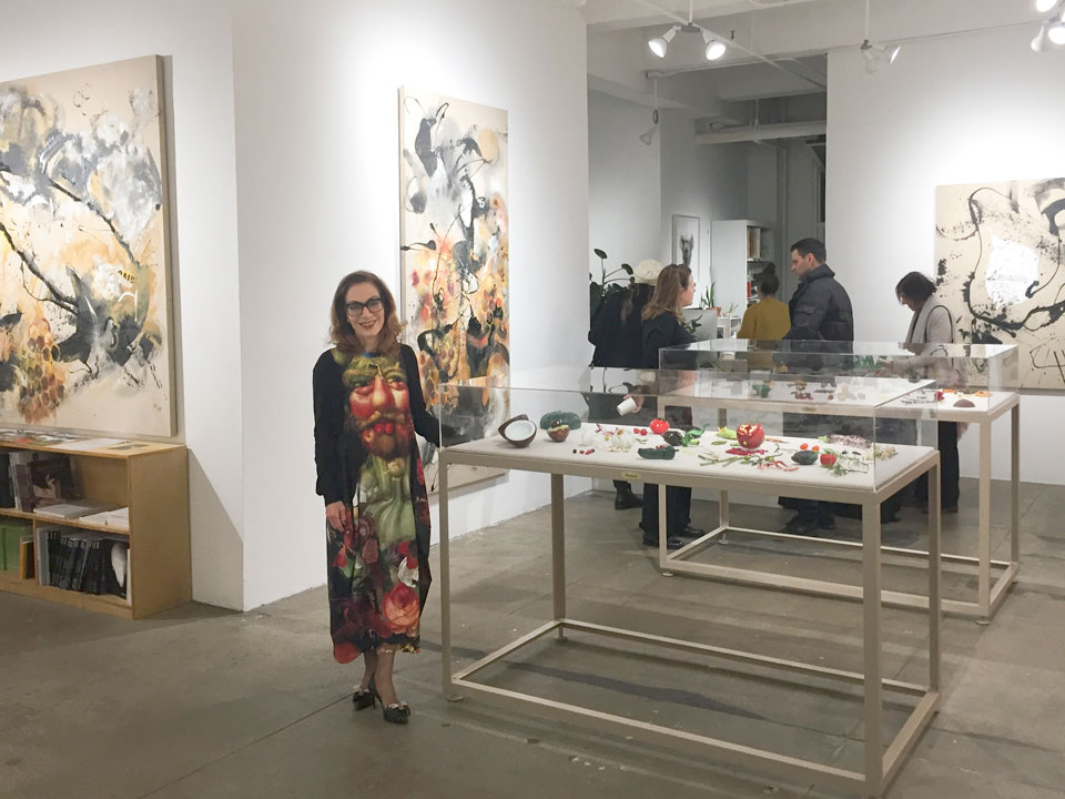 Installation view of Seeds