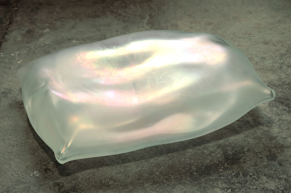 Luna - venetian glass pillow