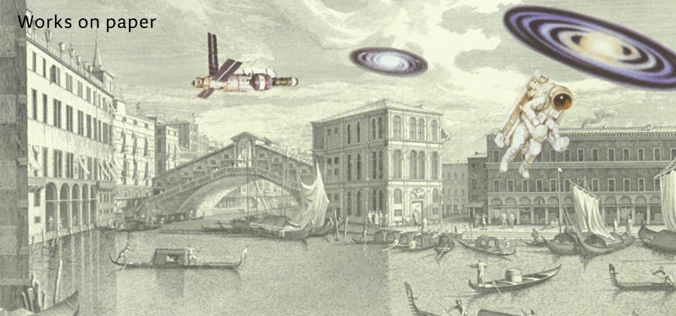 Works on paper by Judi Harvest